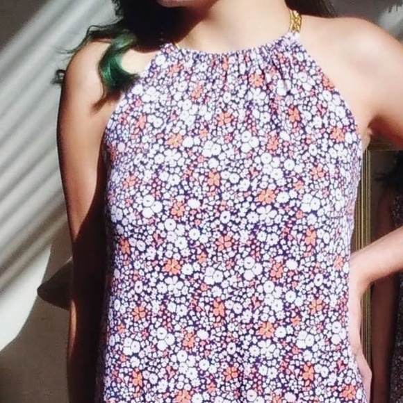 MICHAEL KORS Floral Print Drop Waist Dress EUC - Picture 6 of 8